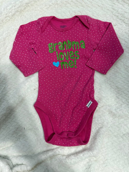 Long Sleeve Onesie 6/9m