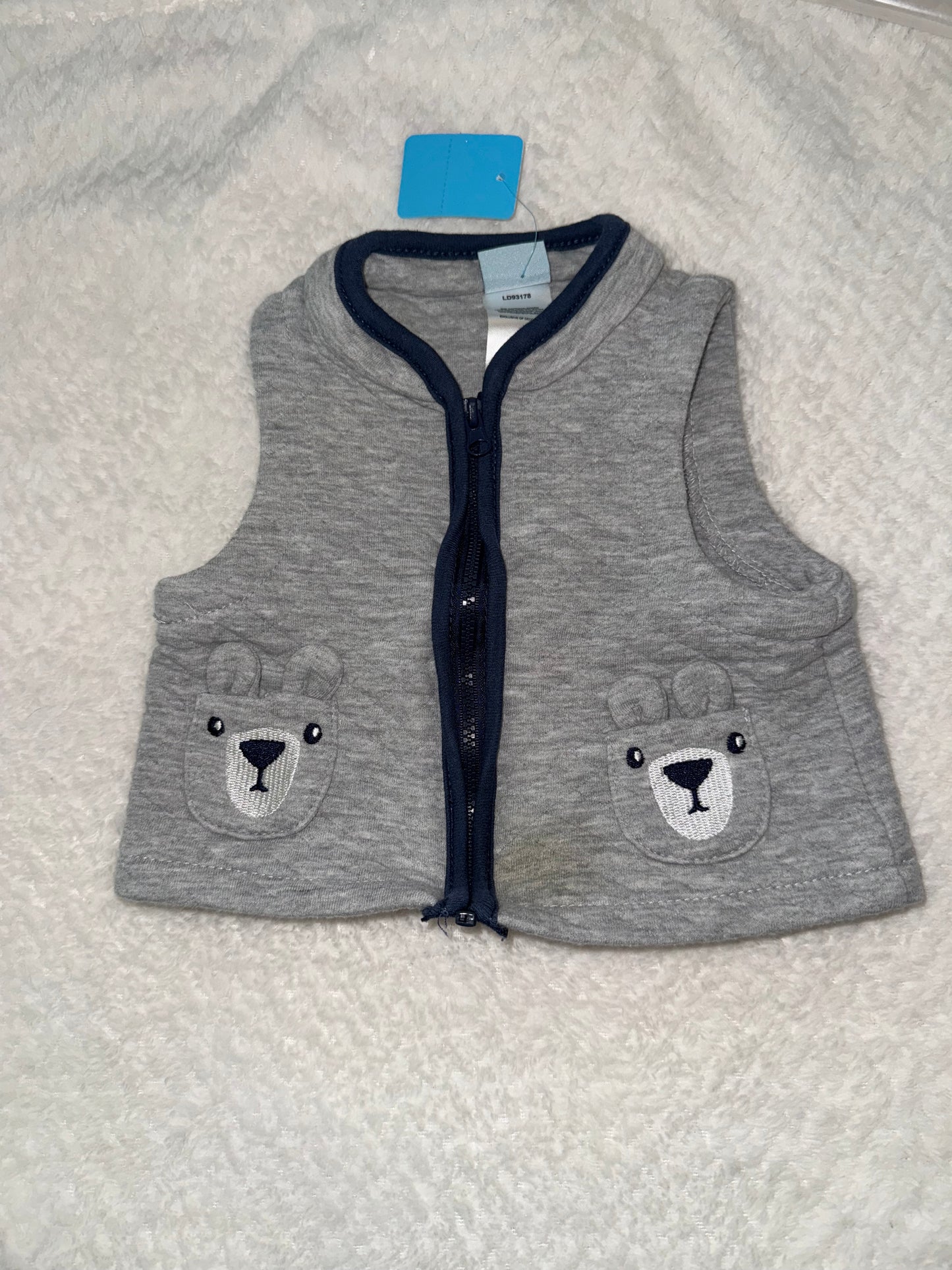 Boys vest 6/9m