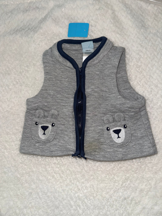 Boys vest 6/9m
