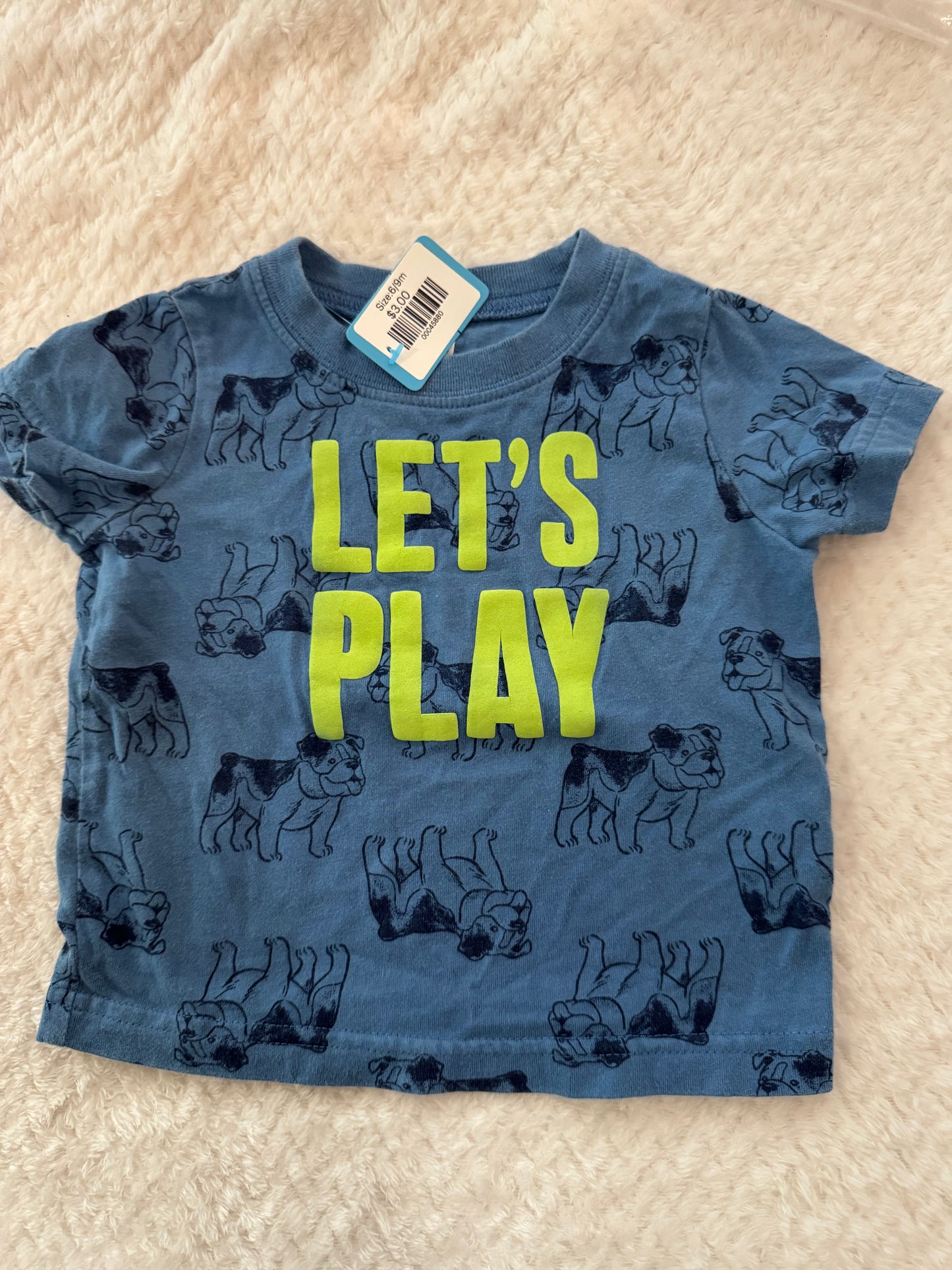 Boys shirt 6/9m