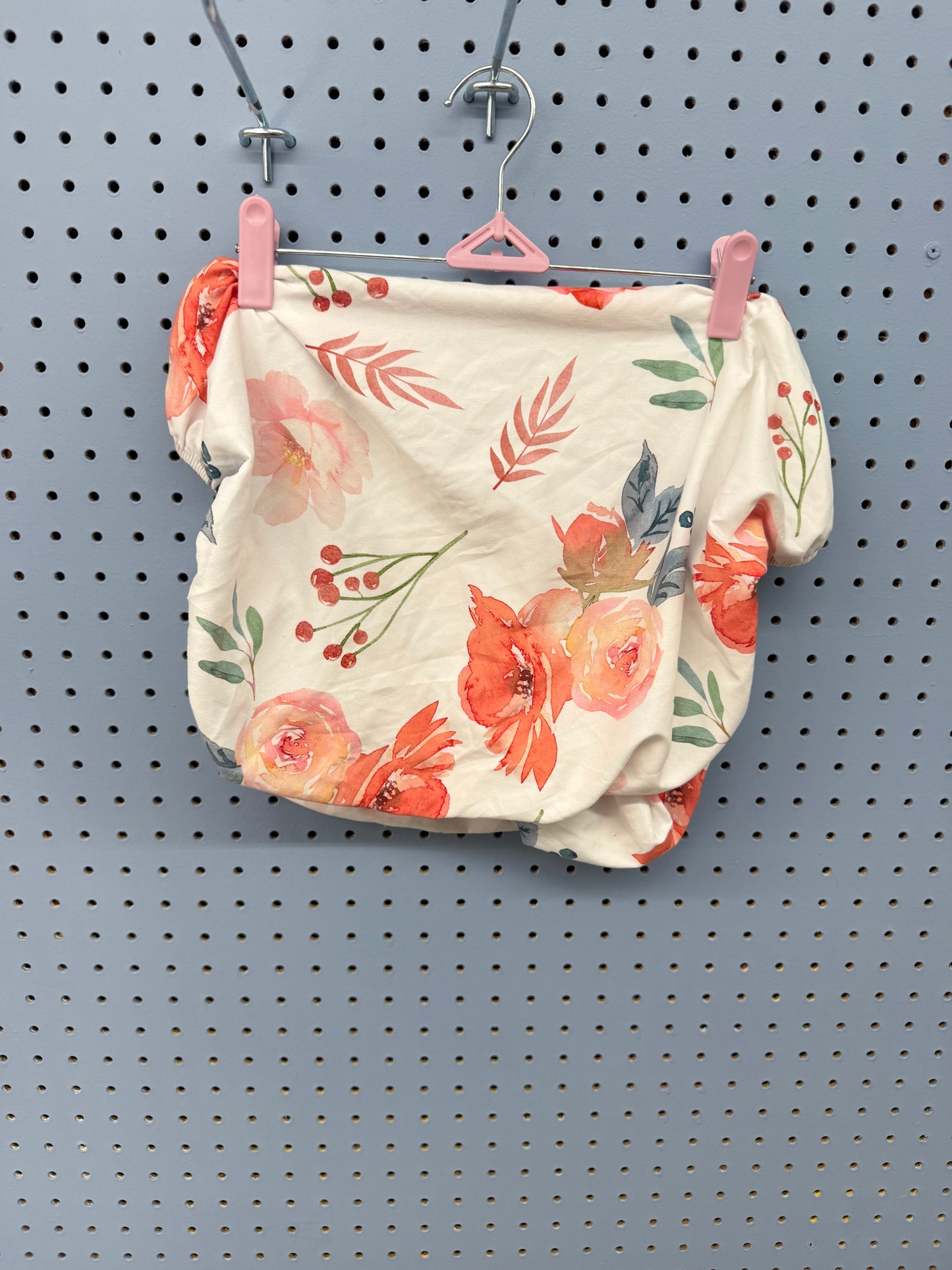 Flower Bassinet Sheet