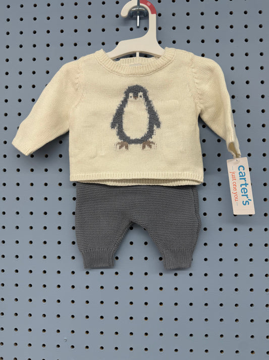 NWT Carter's Penguin 2pc