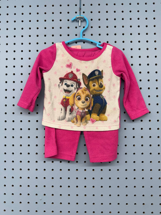 Paw Patrol Pj Set 12m