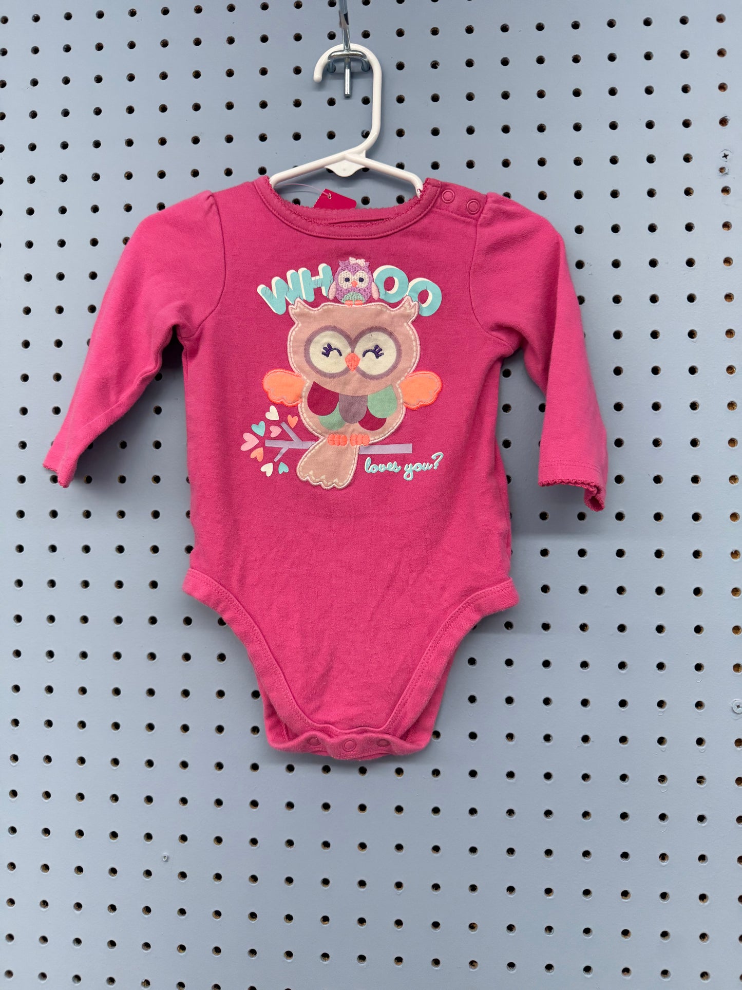Owl Onesie 12m
