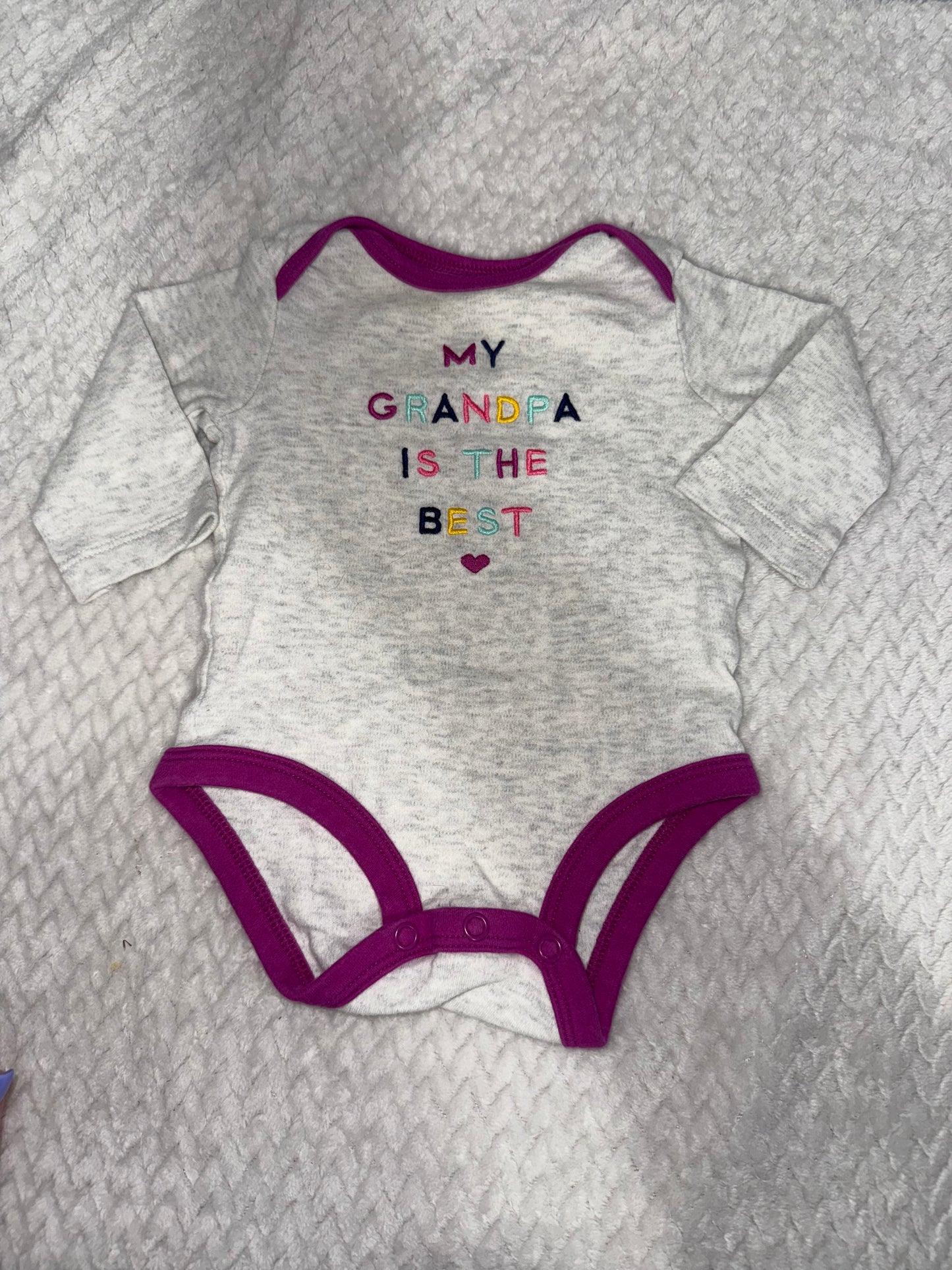Long Sleeve Onesie 3m