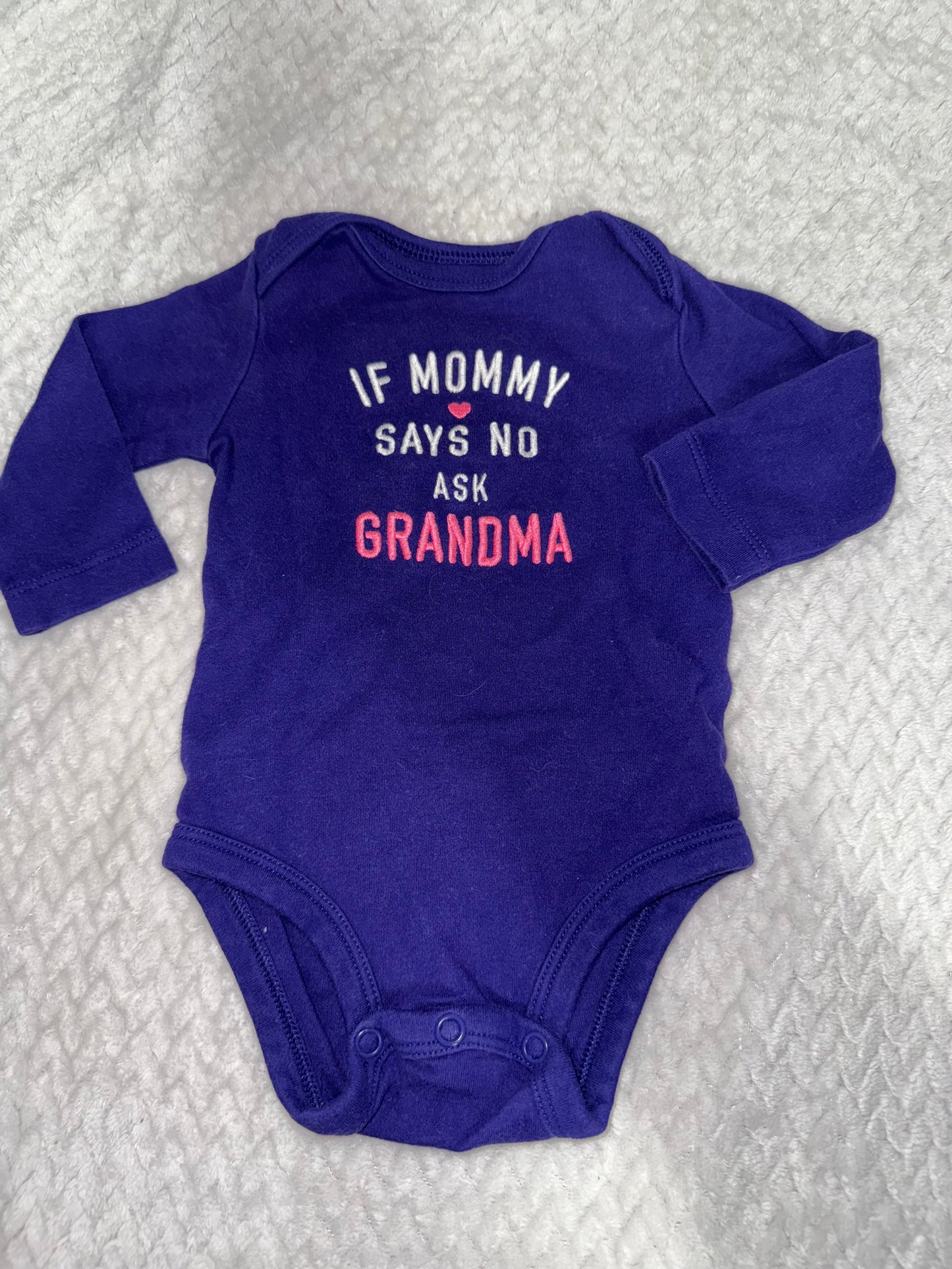 Long Sleeve Onesie 3m