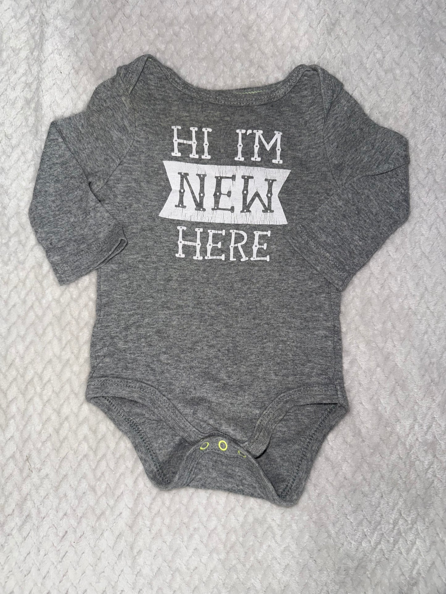 Boys onesie 6/9m