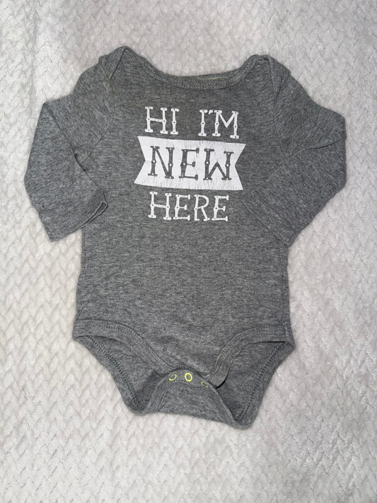 Boys onesie 6/9m
