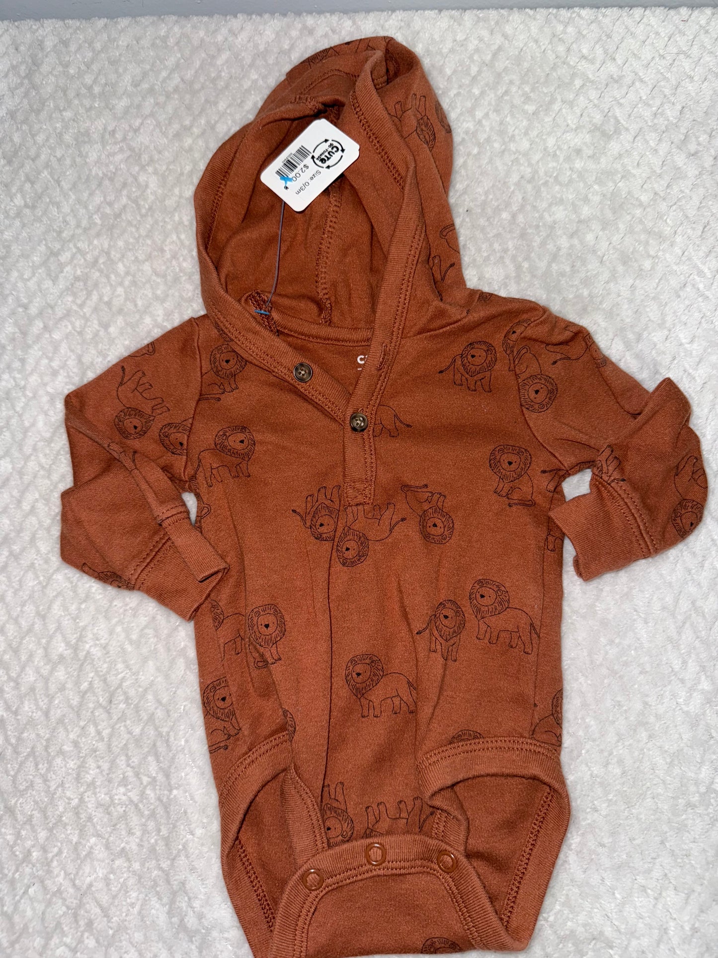 Long Sleeve Onesie 0/3