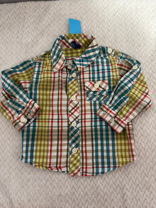 Boys long sleeve 6/12m