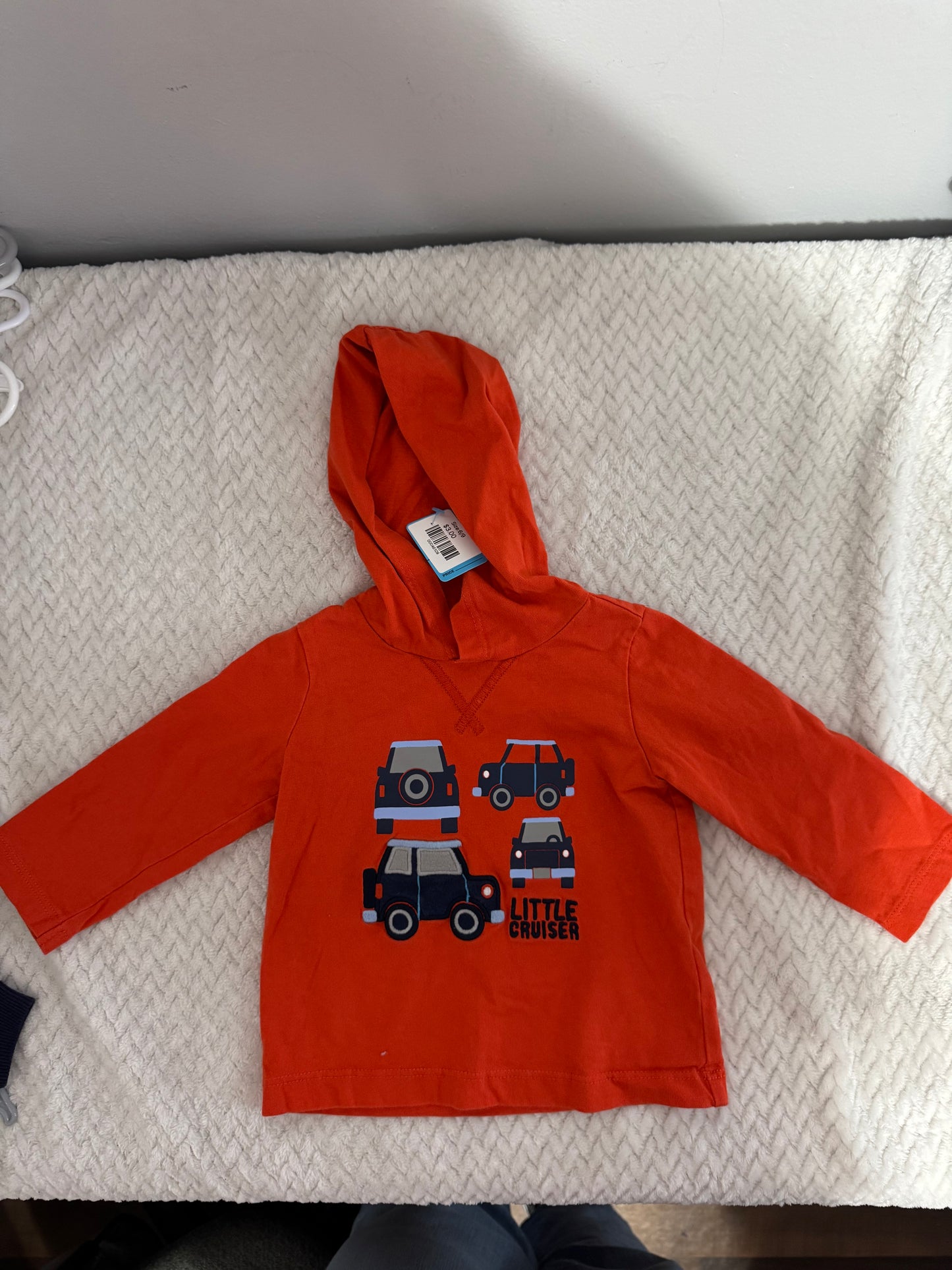 Boys long sleeve top 6/9m