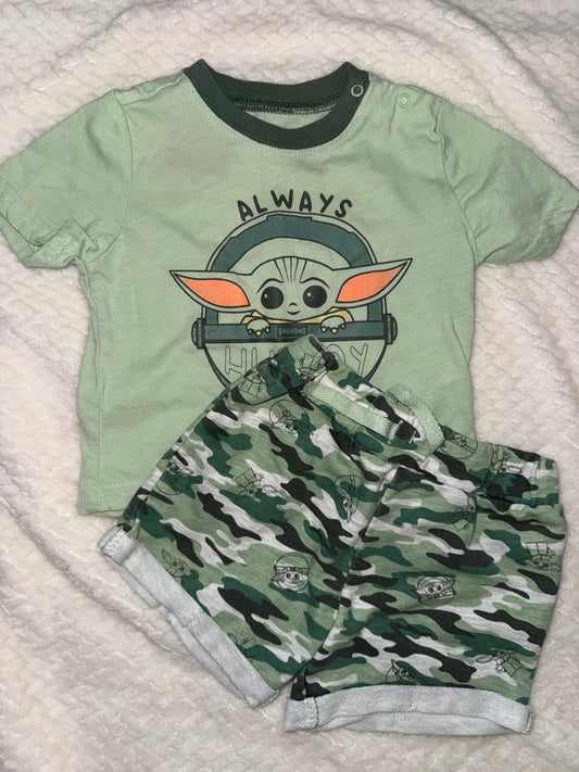 Girls 2pc set 6/9m