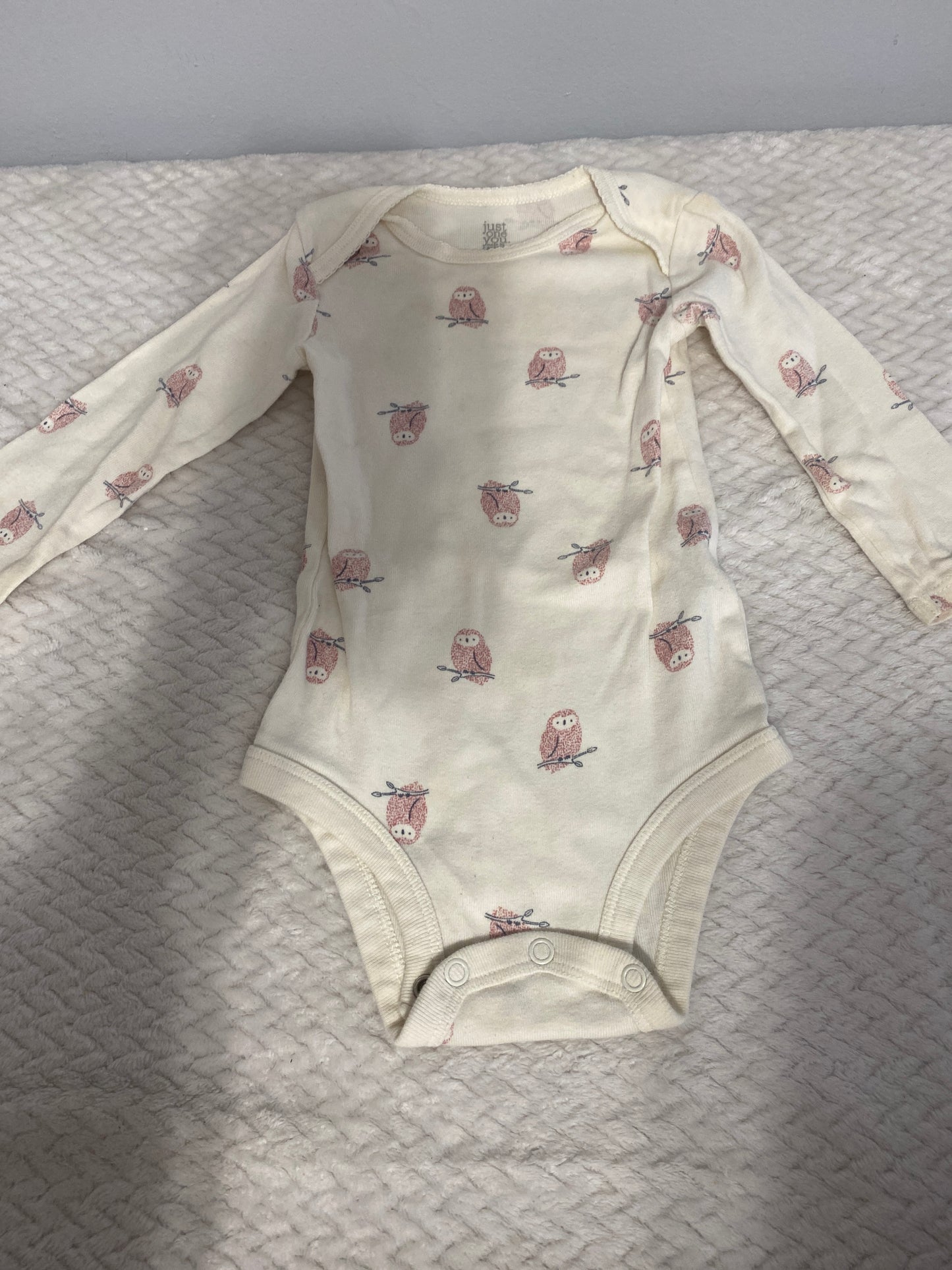 Owl onsie 12m