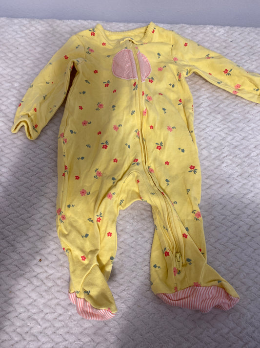 Yellow sleeper 0-3m