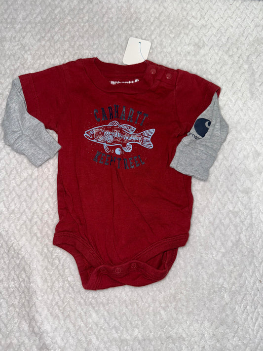 Long Sleeve Onesie 0/3